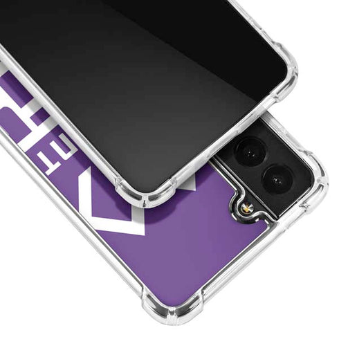 NBA Sacramento Kings Large Logo Galaxy S21 Plus 5G Clear Case