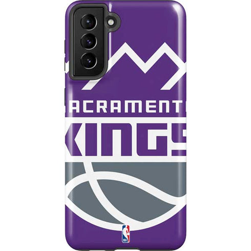 NBA Sacramento Kings Large Logo Galaxy S21 Plus 5G Pro Case