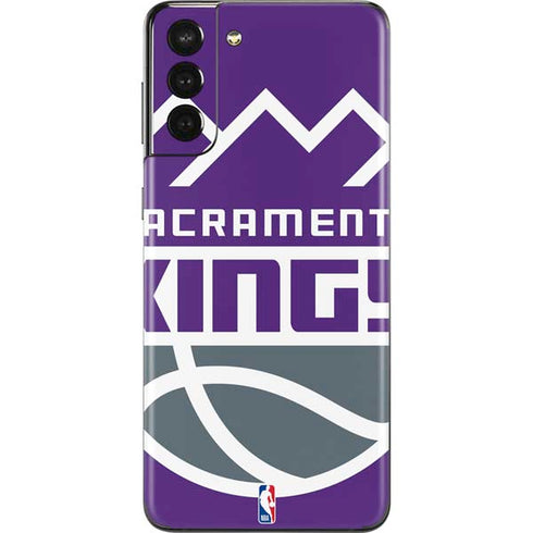 NBA Sacramento Kings Large Logo Galaxy S21 Plus 5G Skin