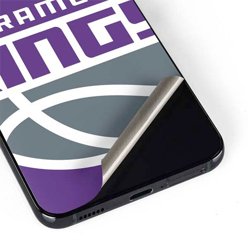 NBA Sacramento Kings Large Logo Galaxy S22 Skin