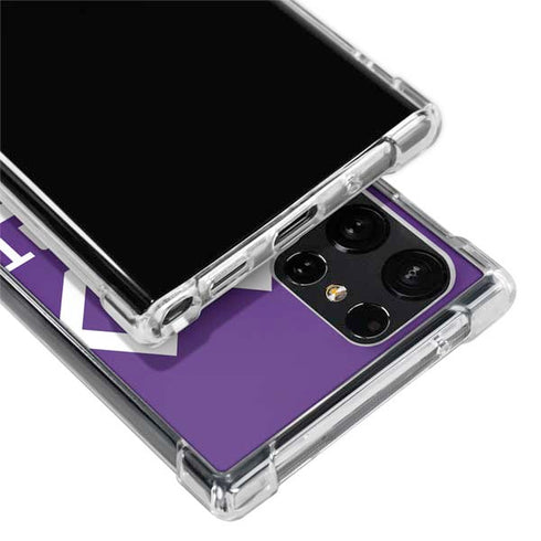 NBA Sacramento Kings Large Logo Galaxy S22 Ultra Clear Case