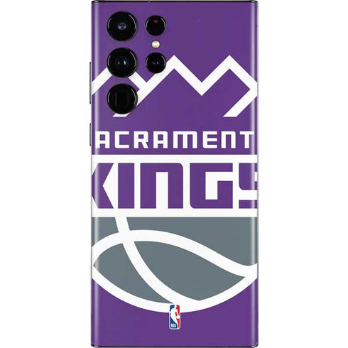 NBA Sacramento Kings Large Logo Galaxy S22 Ultra Skin