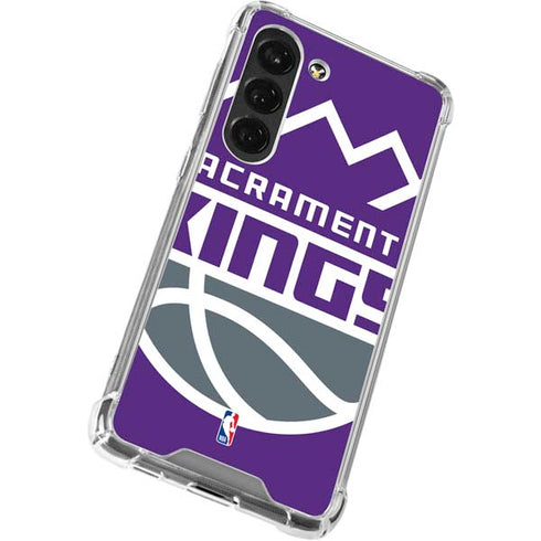 NBA Sacramento Kings Large Logo Galaxy S23 Clear Case