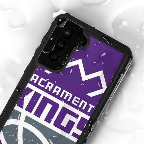 NBA Sacramento Kings Large Logo Galaxy S23 Plus Waterproof Case