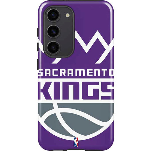 NBA Sacramento Kings Large Logo Galaxy S23 Pro Case
