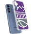NBA Sacramento Kings Large Logo Galaxy S24 Clear Case