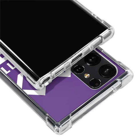 NBA Sacramento Kings Large Logo Galaxy S24 Ultra Clear Case