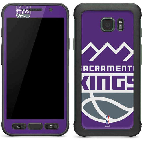 NBA Sacramento Kings Large Logo Galaxy S7 Active Skin