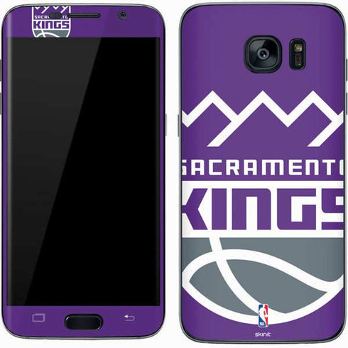 NBA Sacramento Kings Large Logo Galaxy S7 Skin
