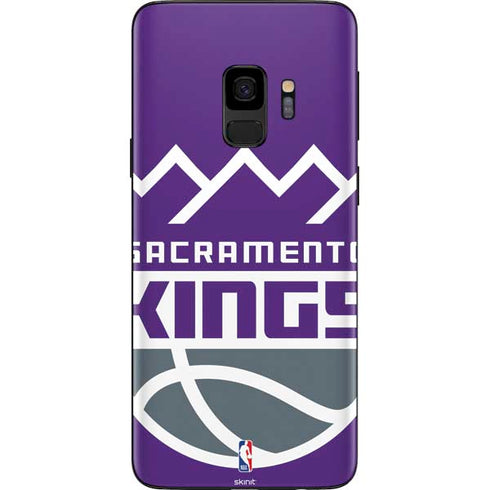 NBA Sacramento Kings Large Logo Galaxy S9 Skin