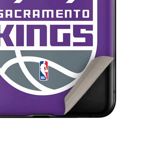 NBA Sacramento Kings Large Logo Galaxy Z Flip Skin
