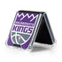 NBA Sacramento Kings Large Logo Galaxy Z Flip5 5G Clear Case