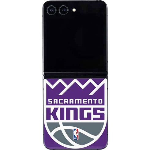 NBA Sacramento Kings Large Logo Galaxy Z Flip5 5G Skin