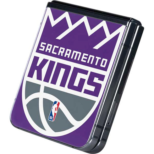 NBA Sacramento Kings Large Logo Galaxy Z Flip5 5G Skin