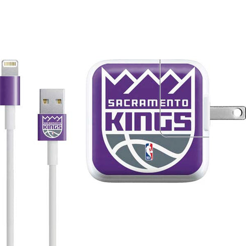 NBA Sacramento Kings Large Logo iPad Charger (10W USB) Skin