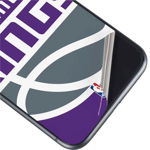 NBA Sacramento Kings Large Logo iPhone 11 Skin