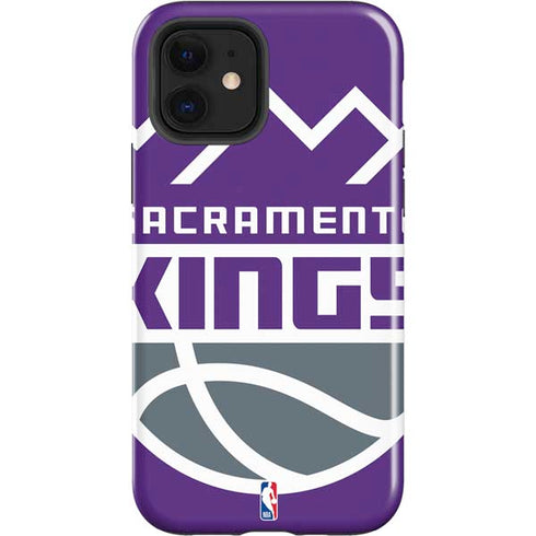 NBA Sacramento Kings Large Logo iPhone 12 Impact Case