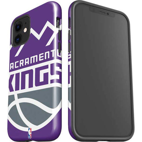 NBA Sacramento Kings Large Logo iPhone 12 Mini Impact Case