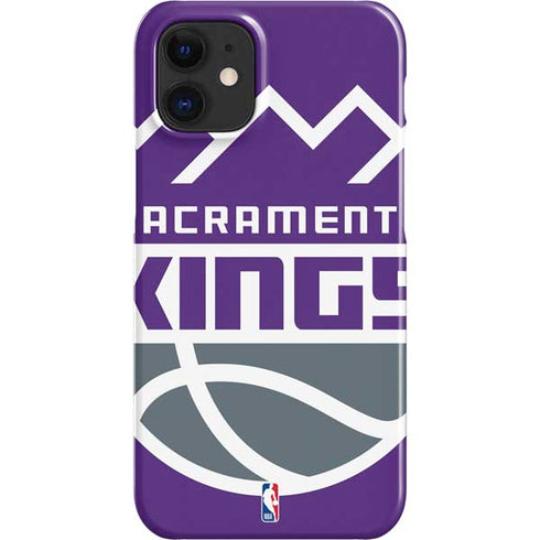 NBA Sacramento Kings Large Logo iPhone 12 Mini Lite Case