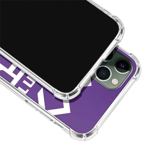NBA Sacramento Kings Large Logo iPhone 12 Pro Max Clear Case