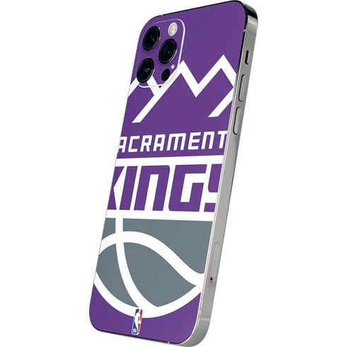 NBA Sacramento Kings Large Logo iPhone 12 Pro Skin