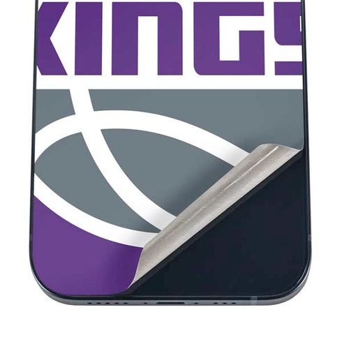 NBA Sacramento Kings Large Logo iPhone 12 Skin