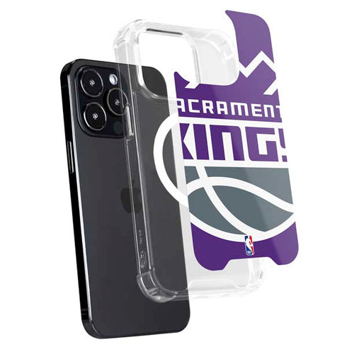 NBA Sacramento Kings Large Logo iPhone 13 Pro Max MagSafe Case