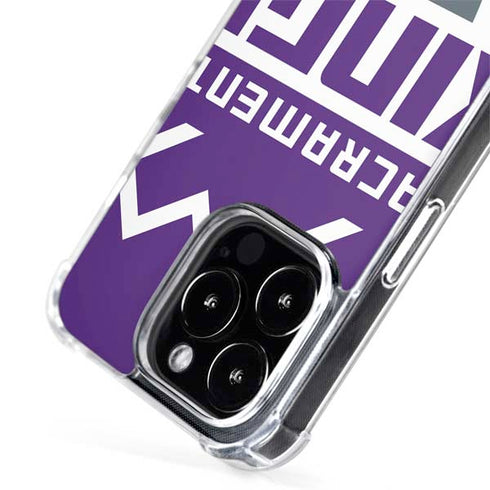 NBA Sacramento Kings Large Logo iPhone 13 Pro Max MagSafe Case