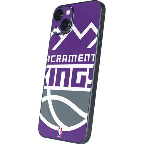NBA Sacramento Kings Large Logo iPhone 15 Plus Skin