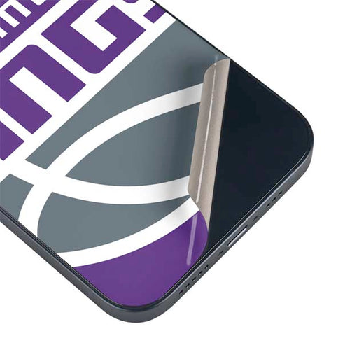 NBA Sacramento Kings Large Logo iPhone 15 Plus Skin