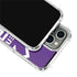 NBA Sacramento Kings Large Logo iPhone 14 Pro Clear Case