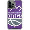 NBA Sacramento Kings Large Logo iPhone 14 Pro Max Clear Case
