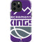 NBA Sacramento Kings Large Logo iPhone 15 Pro Max Impact Case