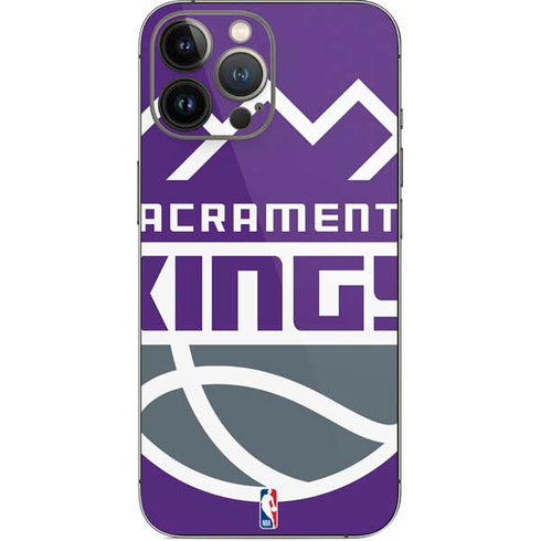 NBA Sacramento Kings Large Logo iPhone 14 Pro Max Skin