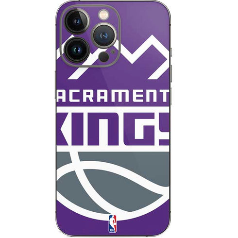 NBA Sacramento Kings Large Logo iPhone 14 Pro Skin