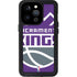 NBA Sacramento Kings Large Logo iPhone 14 Pro Waterproof Case