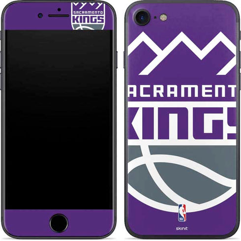 NBA Sacramento Kings Large Logo iPhone 7 Skin