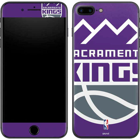 NBA Sacramento Kings Large Logo iPhone 8 Plus Skin