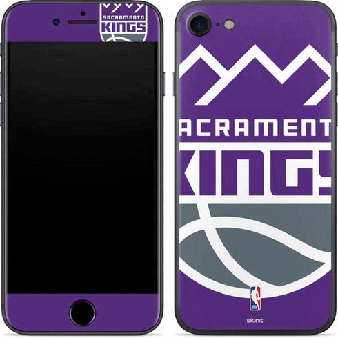 NBA Sacramento Kings Large Logo iPhone 8 Skin