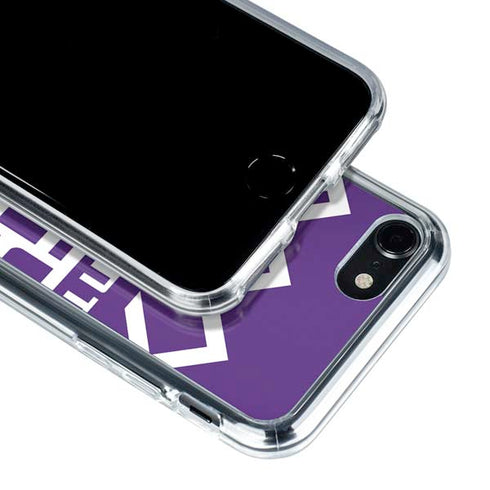 NBA Sacramento Kings Large Logo iPhone SE (2nd & 3rd Gen) Clear Case