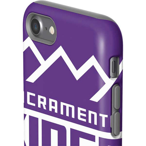 NBA Sacramento Kings Large Logo iPhone SE (2nd & 3rd Gen) Pro Case