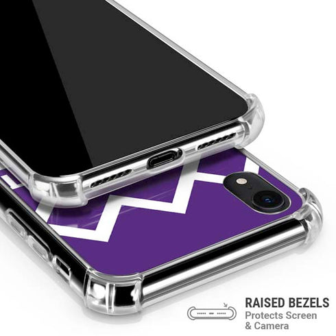 NBA Sacramento Kings Large Logo iPhone XR Clear Case