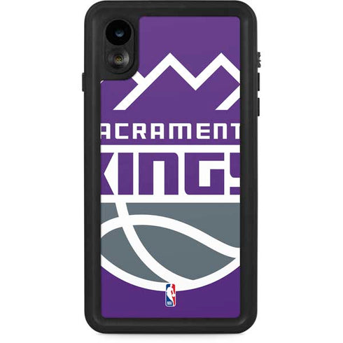 NBA Sacramento Kings Large Logo iPhone XR Waterproof Case