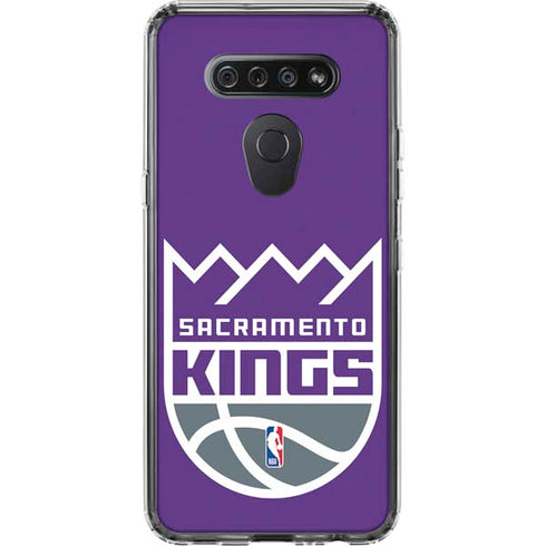 NBA Sacramento Kings Large Logo LG K51/Q51 Clear Case