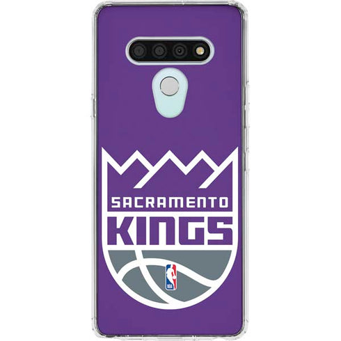 NBA Sacramento Kings Large Logo LG Stylo 6 Clear Case