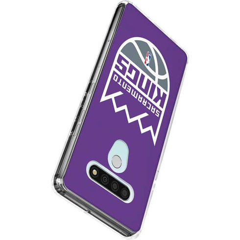 NBA Sacramento Kings Large Logo LG Stylo 6 Clear Case