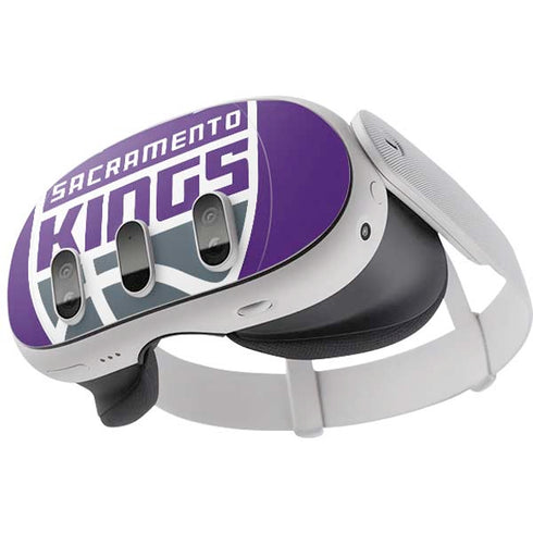 NBA Sacramento Kings Large Logo Meta Quest 3 Skin