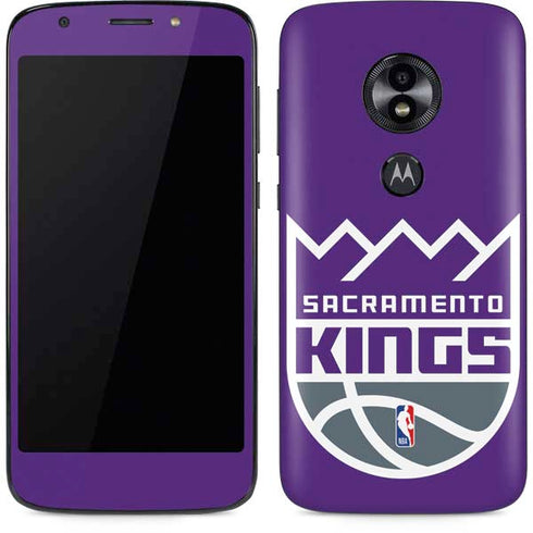 NBA Sacramento Kings Large Logo Moto E5 Play Skin
