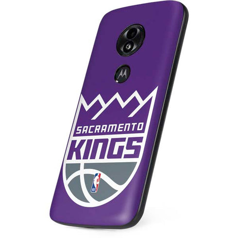 NBA Sacramento Kings Large Logo Moto E5 Play Skin