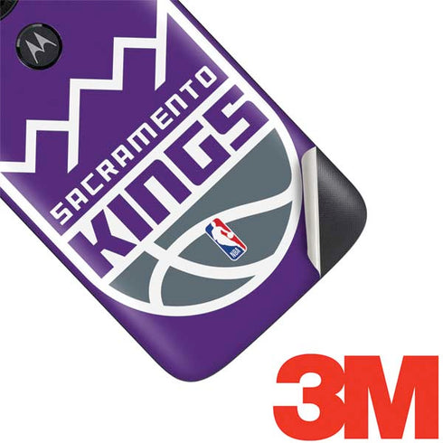 NBA Sacramento Kings Large Logo Moto E5 Play Skin